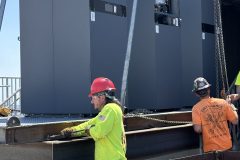 Installing boilers in penthouse